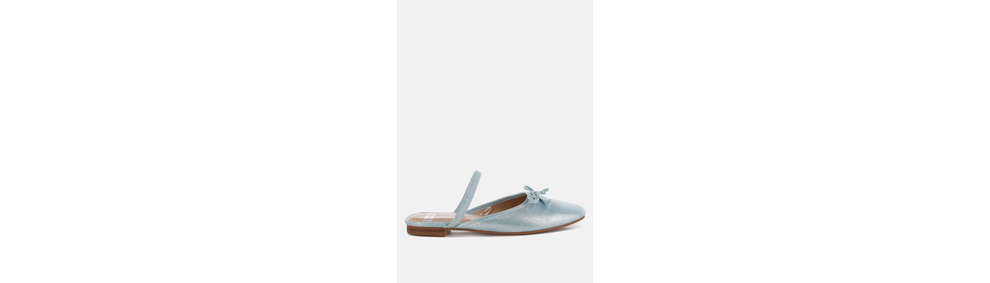 Rag & Co Opalia Glitter Ballet Mules