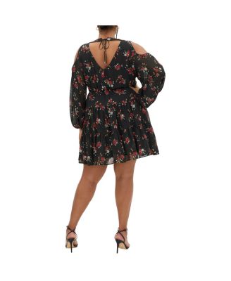 Plus Size Maria Print Dress