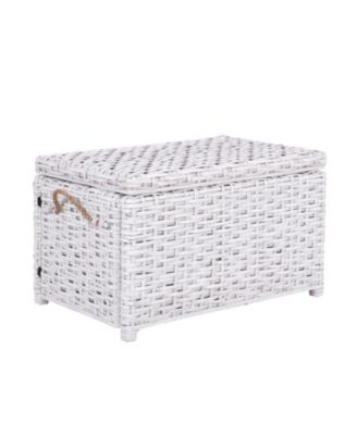 Jacob Handwoven Wicker Storage Trunk