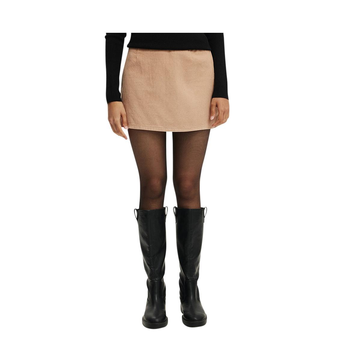 Cotton On Women's Cord Mini Skirt