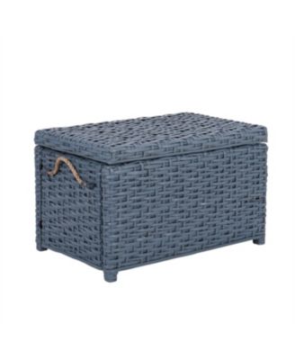 Jacob Handwoven Wicker Storage Trunk