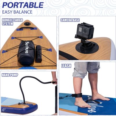 Streamdale Inflatable Stand Up Paddle Board 11'x34" x6" With Accessories