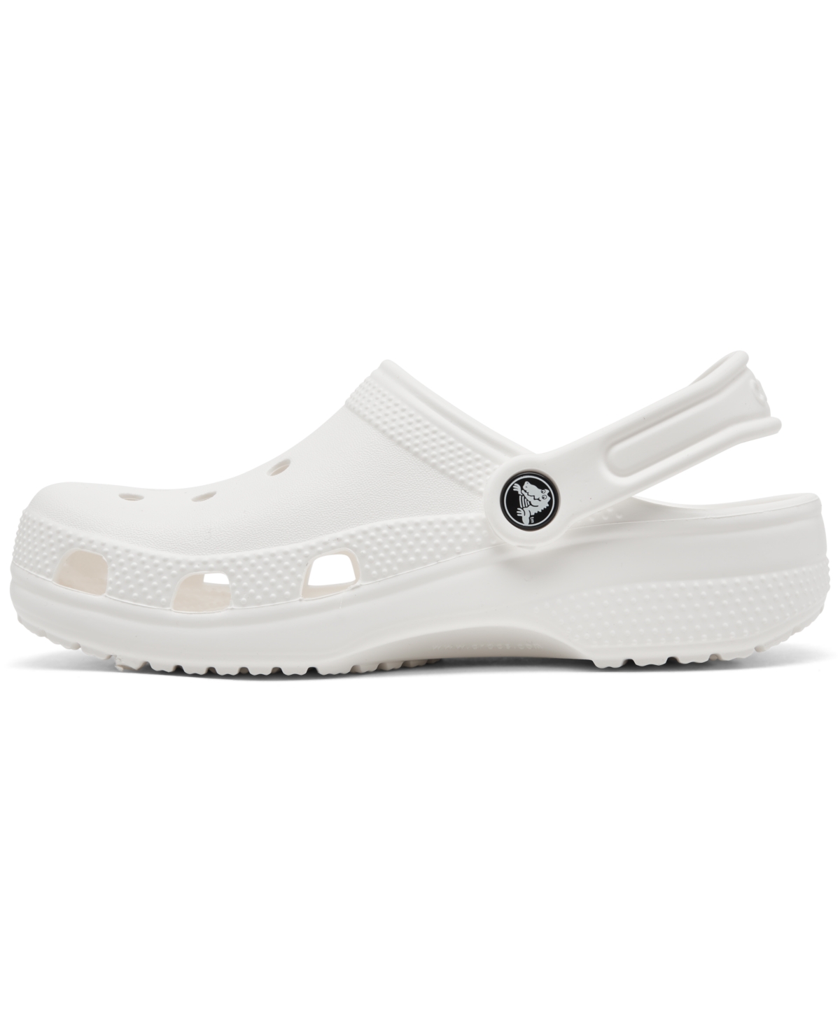 Crocs Little Girls Classic Clog Sandals From Finish Line In White