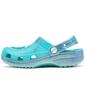 x Frozen Little Girls Elsa Classic Clogs from Finish Line