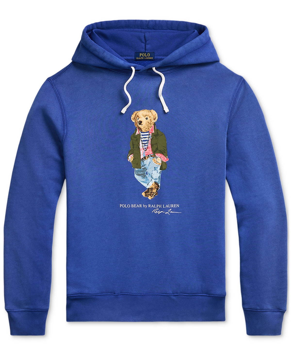 Polo Ralph Lauren Men's Polo Bear Garment-Dyed Fleece Hoodie