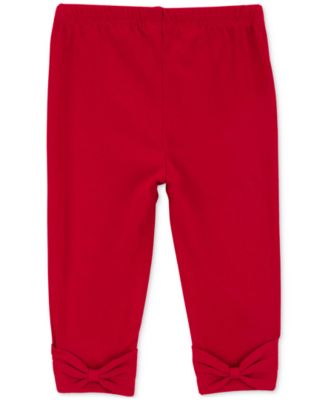 Baby Girl 2-Piece Snowflake Peplum Bodysuit Pant Set