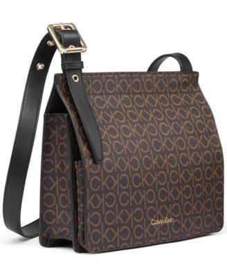 Havana Flap Signature Small Messenger Bag