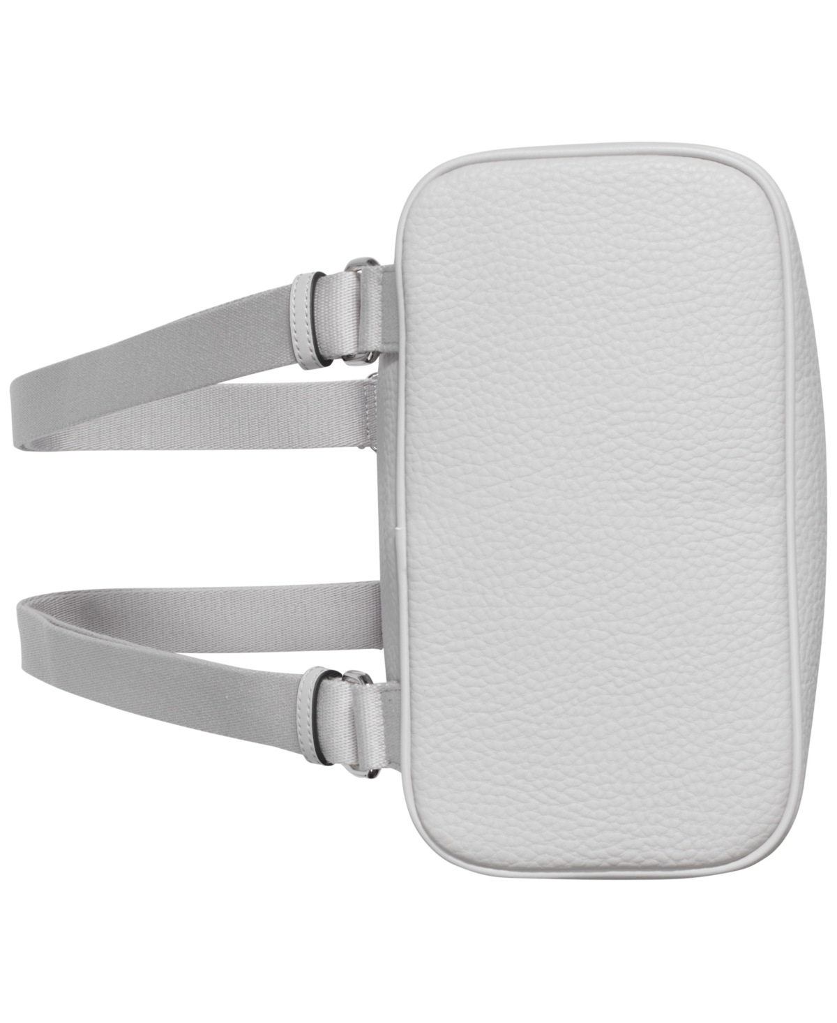 Calvin Klein Zulle Zip-around Backpack With Signature Hang Off In Dove Gray