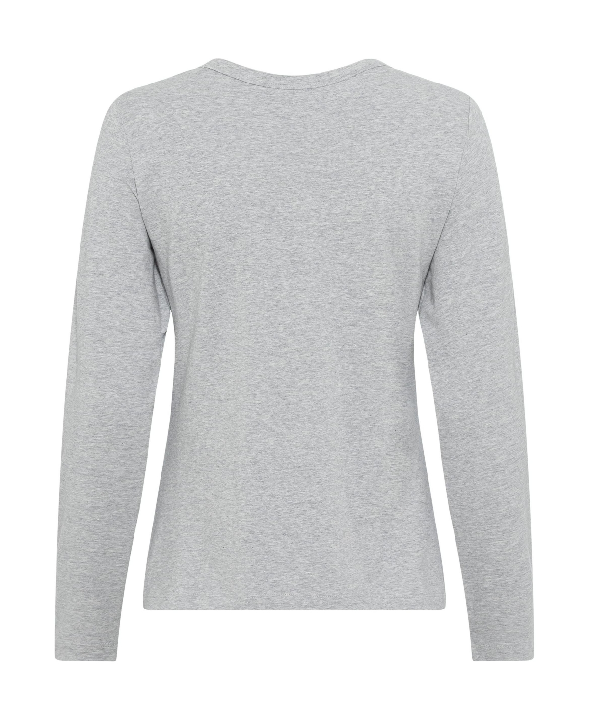 Olsen Women's Long Sleeve Placement Print T-Shirt