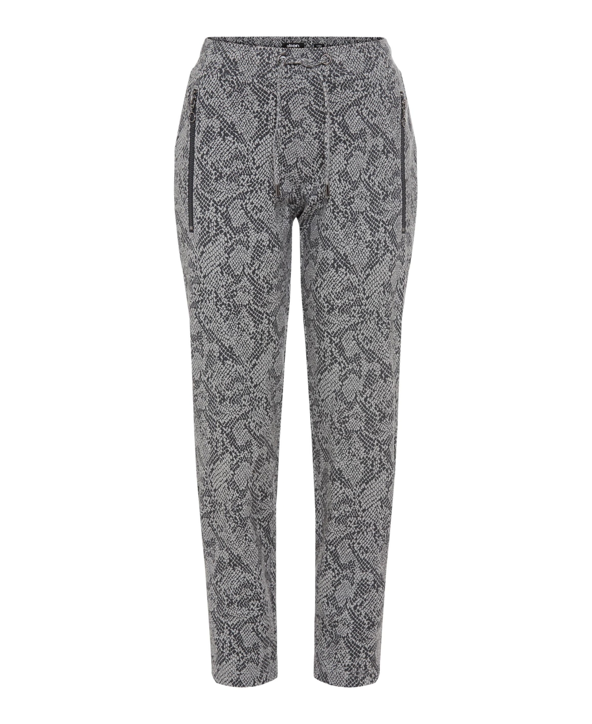 Olsen Women's Lisa Fit Straight Leg Snake Pant