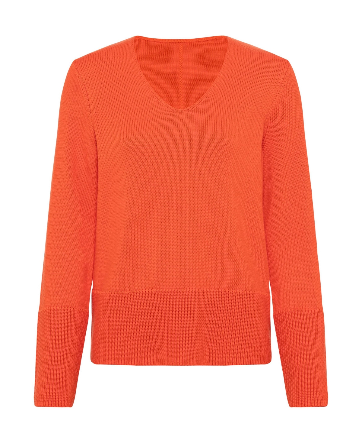 Olsen Women's Long Sleeve Solid Pullover