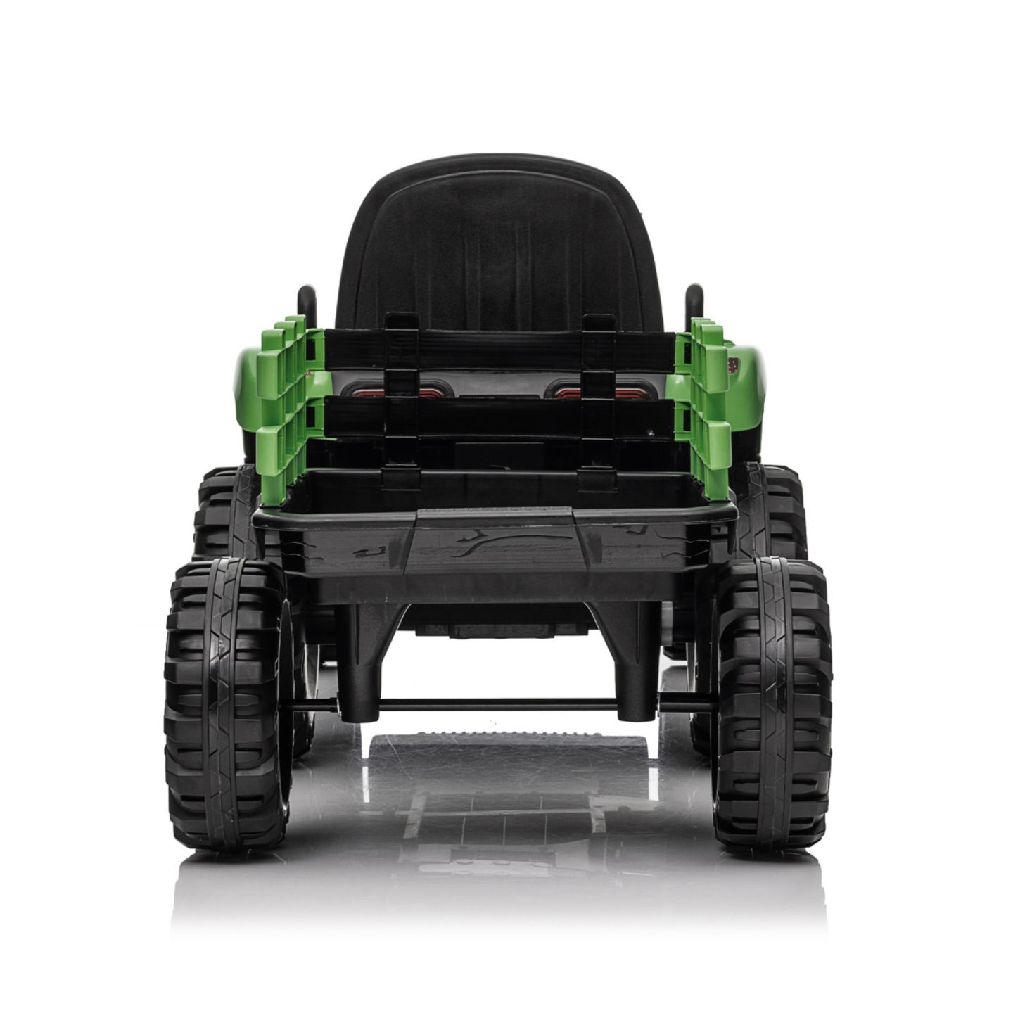 Детская игрушка Streamdale Furniture 24V Electric Tractor with Trailer, Remote Control Ride-On Toy, 1 Seat, от 3 лет, цвет: Изумрудный — фото 5