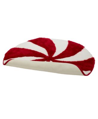 Peppermint Candy Round Bath Rug, 29" Round