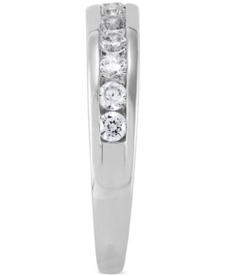 Certified Lab Grown Diamond Channel-Set Band (1/2 ct. t.w.) in 14k Gold