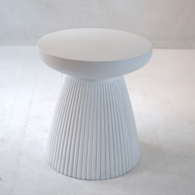 Streamdale Modern Faux Terrazzo Garden Stool, 17.75" H