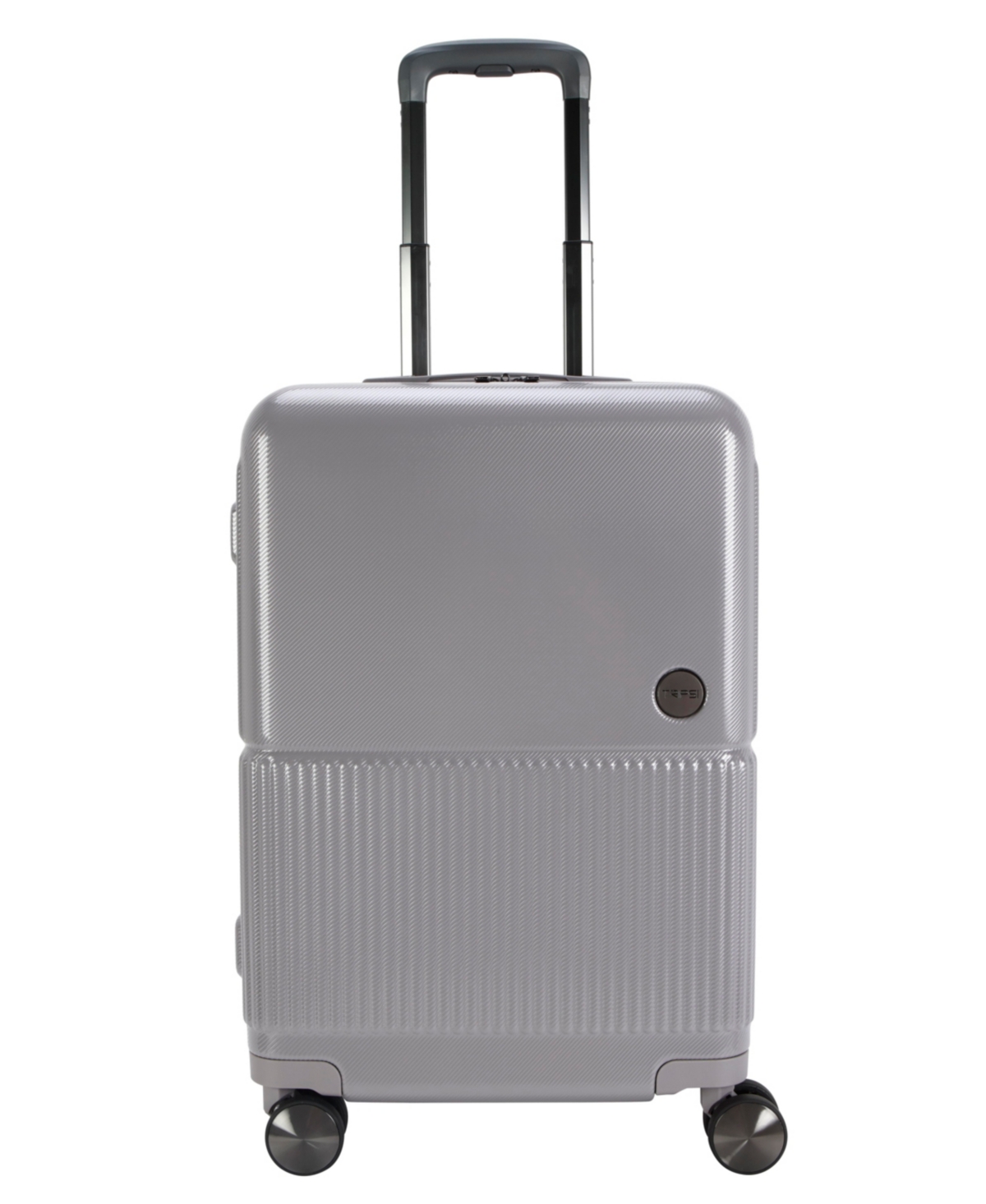 Trips Luggage Flight Plan 22" Hardside Spinner Luggage, Created For Macy's In Titanium