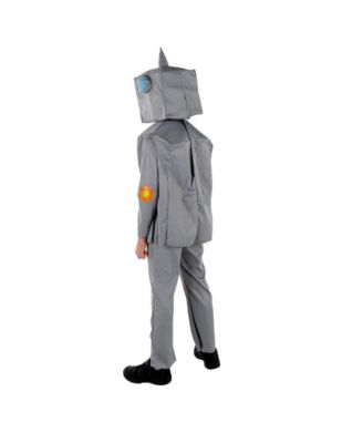 Kids Robot Tunic, Pants & Headpiece Costume Set