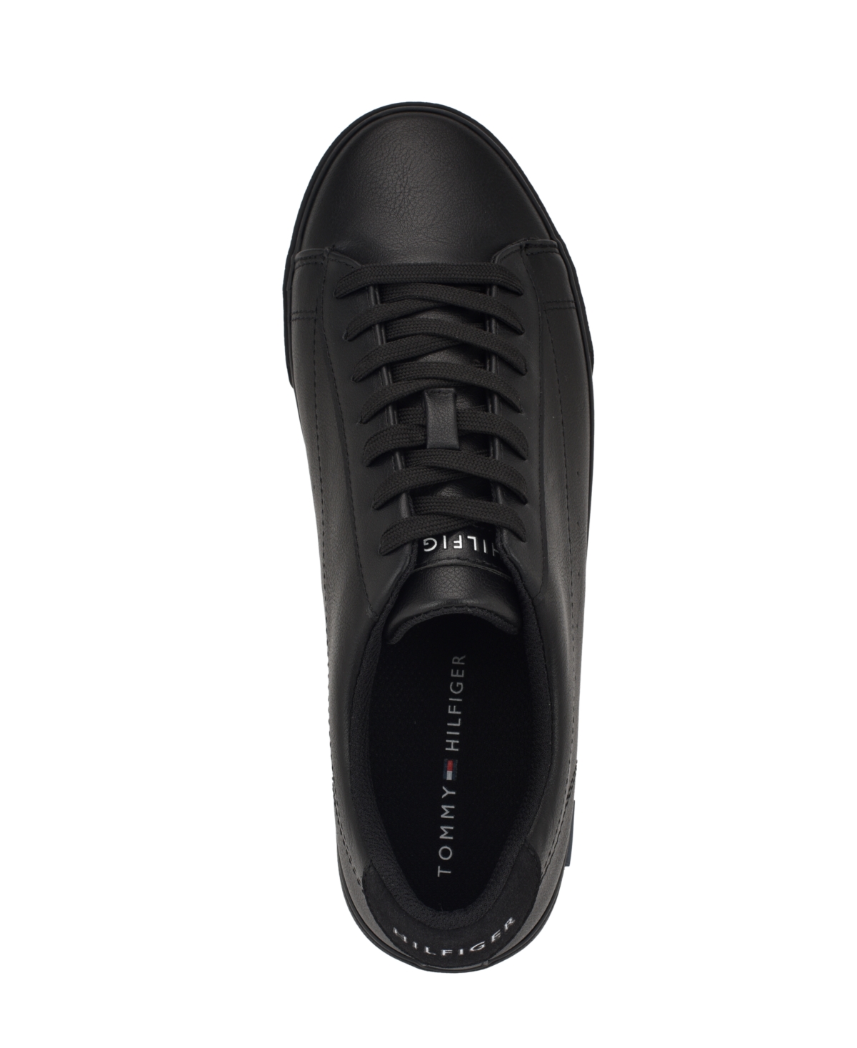 Tommy Hilfiger Men's Risher Low Top Lace Up Sneakers In Black