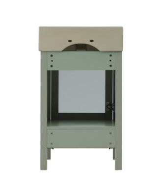  Stylish 20" Vanity with Sink and Storage