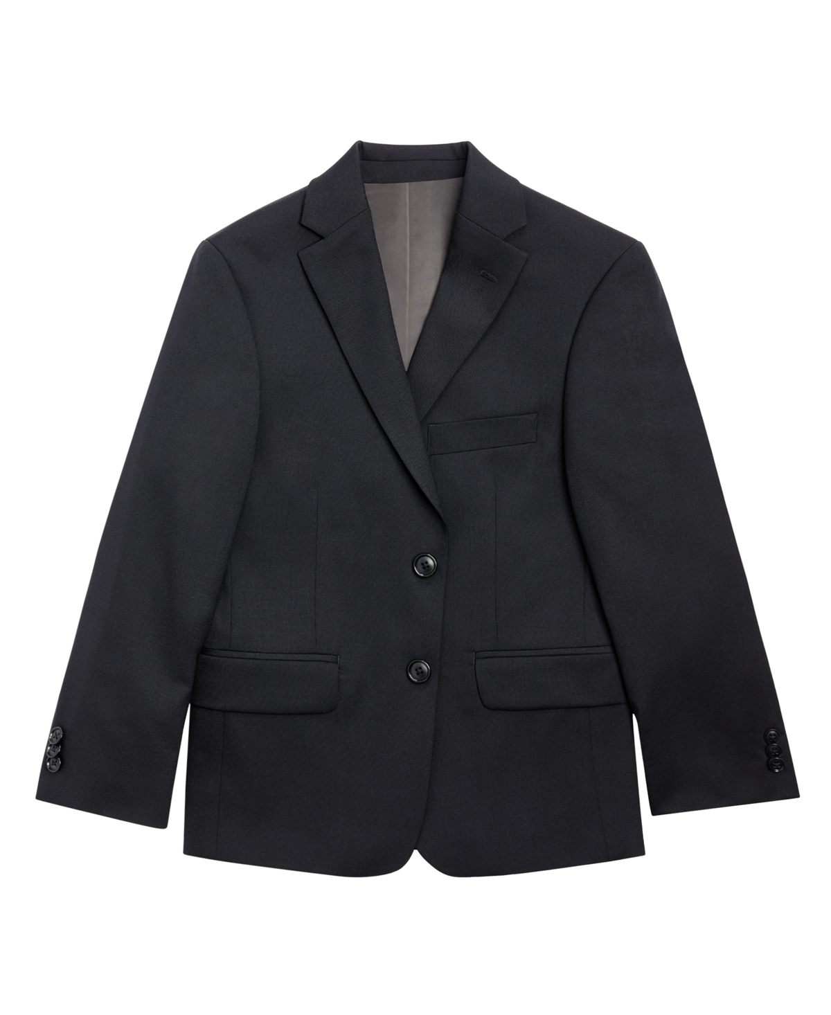 Michael Kors Kids' Big Boys Knit Suit Jacket In Black