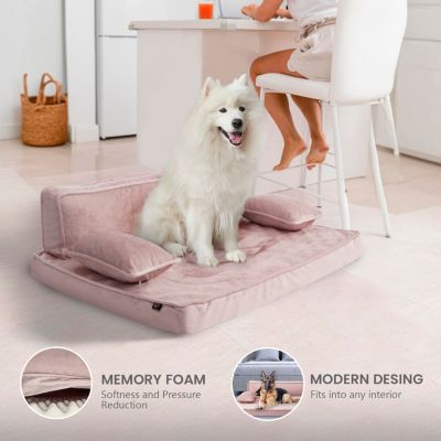 Orthopedic Pet Bed, Stylish Beds for Cats and Dogs,  Modern Sofa Couch for Small-Medium Dog
