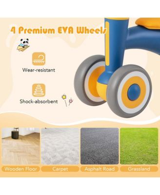 3 in 1 Rocking Horse with Detachable Balance Board and Height Adjustable Seat