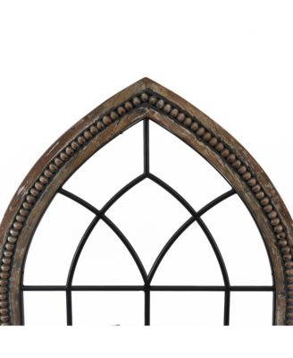 Wood and Metal Cathedral Wall Decor
