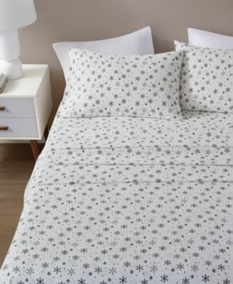 Extra Deep Pocket Cotton Flannel 4-Pc. Sheet Set, Queen