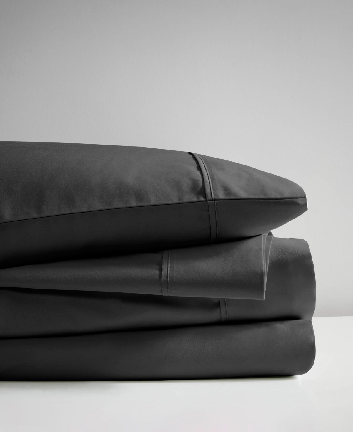 Beautyrest Cooling 600 Thread Count Cotton Blend 4-pc. Sheet Set, Full In Black