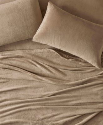 Soloft Plush Micro-Fleece 4-Pc. Sheet Set, Queen