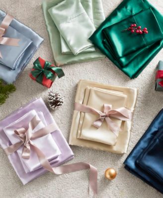 Satin Luxury 7-Pc. Sheet Set, Split King