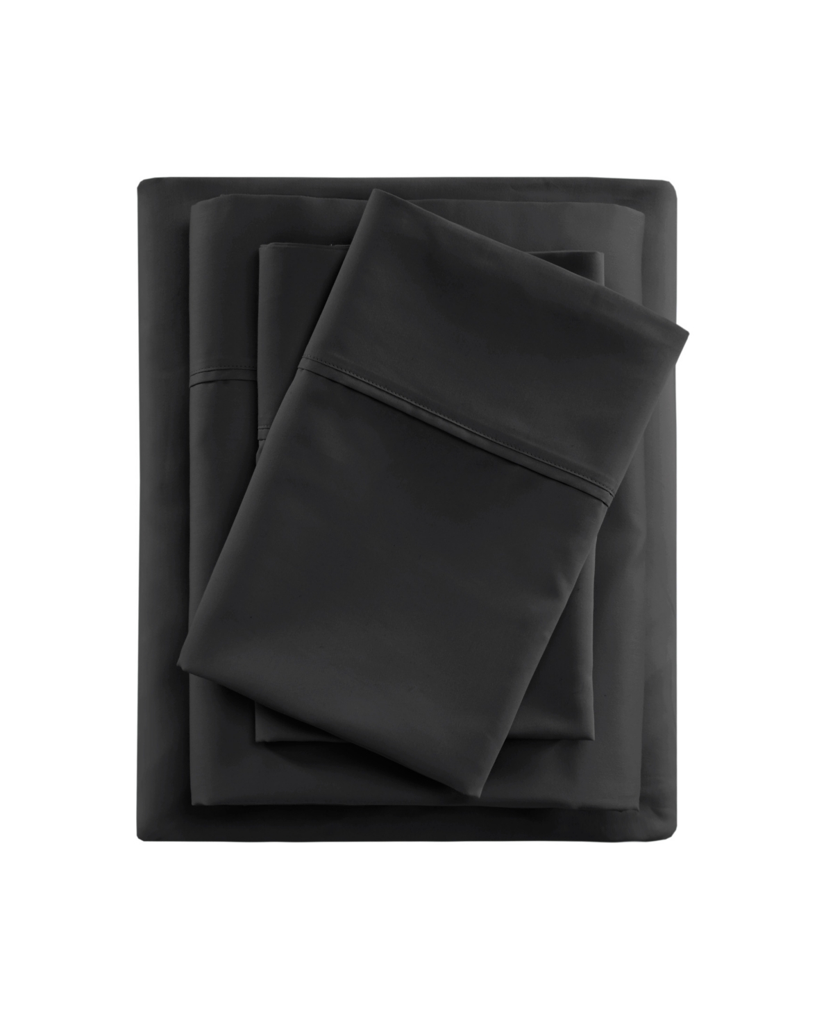 Beautyrest Cooling 600 Thread Count Cotton Blend 4-pc. Sheet Set, California King In Black