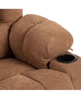 Massage Recliner Chair Sofa with Heating and Vibration Ultimate Relaxation Furniture