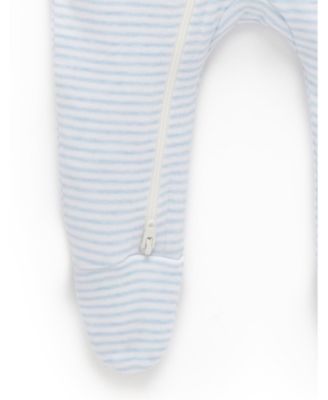 Baby Boys Zip Coverall & Hat Set