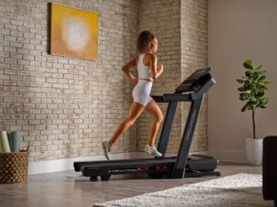 Carbon TLX Treadmill for Walking and Running with Built-In Fan and SpaceSaver Design