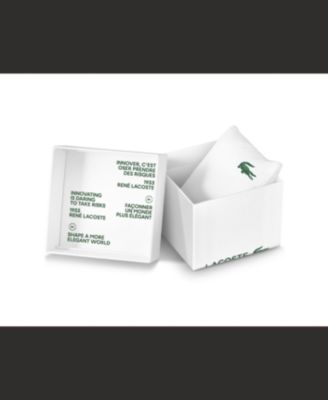 Women's Lacoste 12.12 Flow Black Silicone Strap Watch 26mm