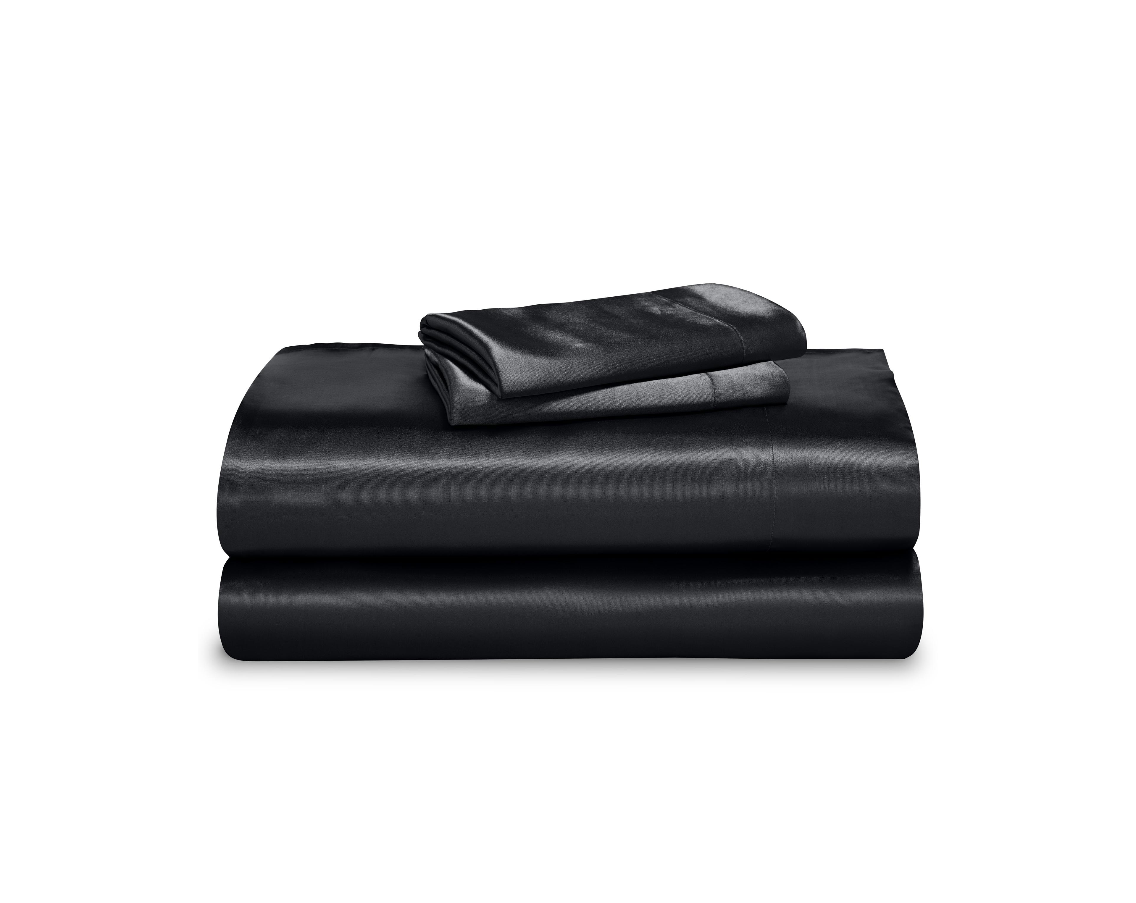 Bare Home Satin Sheet Set