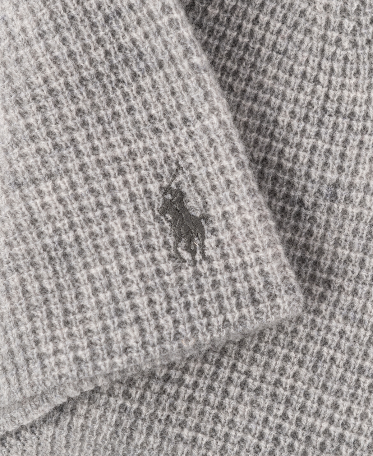 Polo Ralph Lauren Men's Thermal Travel Beanie In Fawn Grey