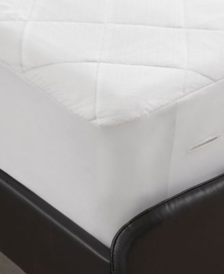 Embossed Microfiber Heated Mattress Pad, Queen
