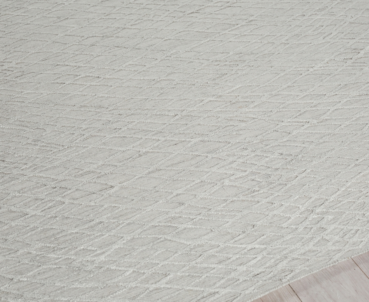 Exquisite Rugs Crescendo 5328 8'x10' Area Rug In Silver