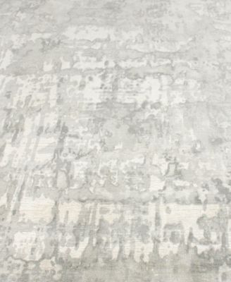 Exquisite Rugs Murano 4030 Rug Collection In Silver