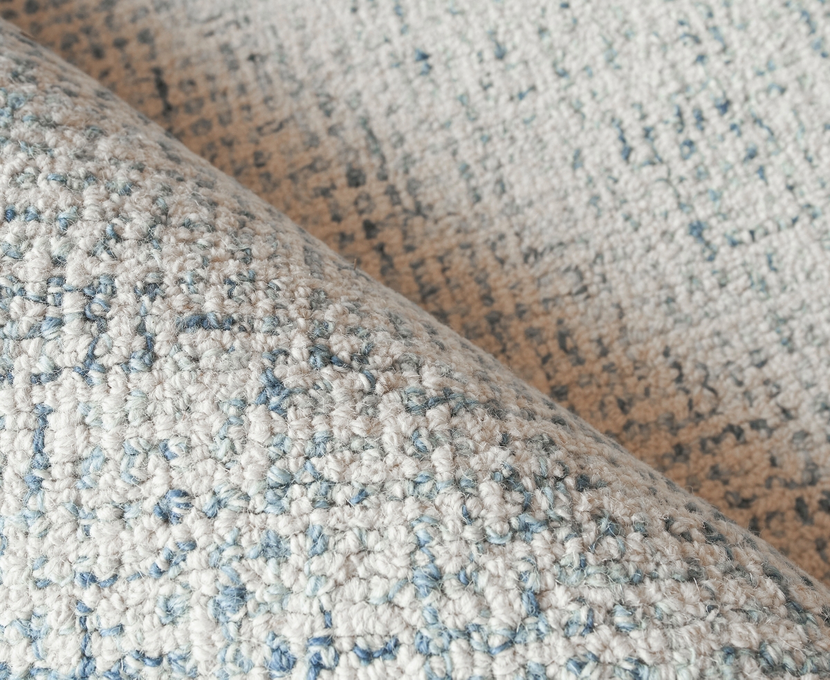 Exquisite Rugs Caprice 2713 Area Rug, 5' X 8' In Blue,ivory