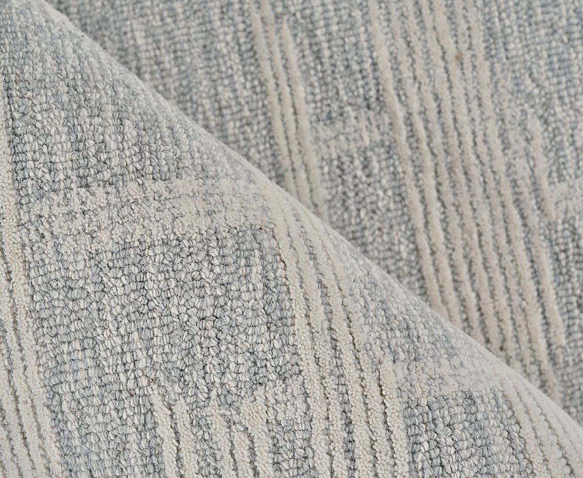 Exquisite Rugs Park City 6841 Area Rug, 6' X 9' In Gray,ivory