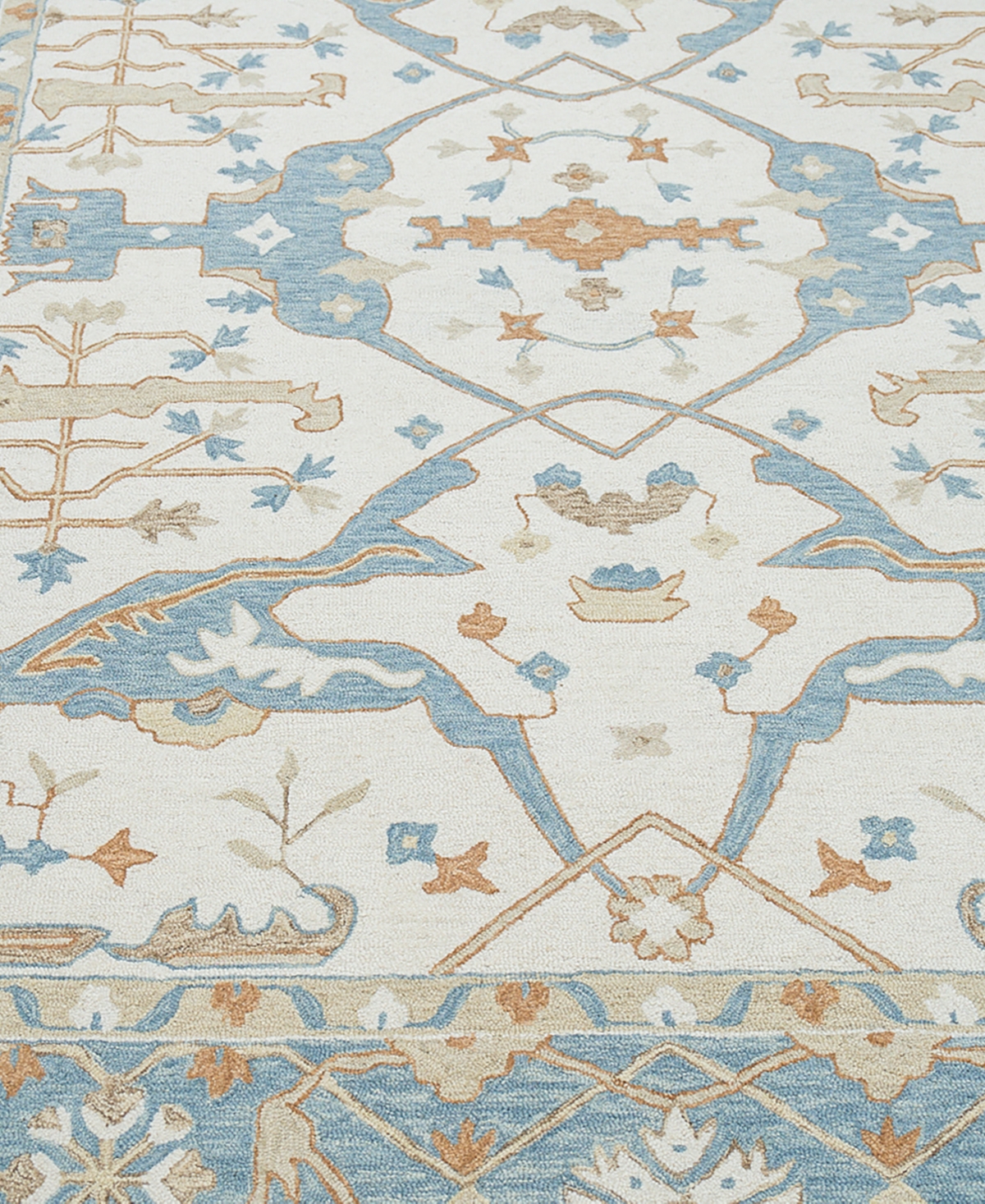 Exquisite Rugs Claremont Oushak 6794 Area Rug, 6' X 9' In Ivory,mist