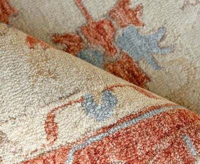 Exquisite Rugs Richmond Serapi 6798 Rug Collection In Beige,rust