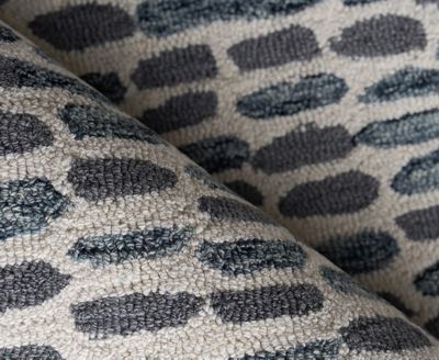 Exquisite Rugs Ink Blot 6310 Rug Collection In Black,gray
