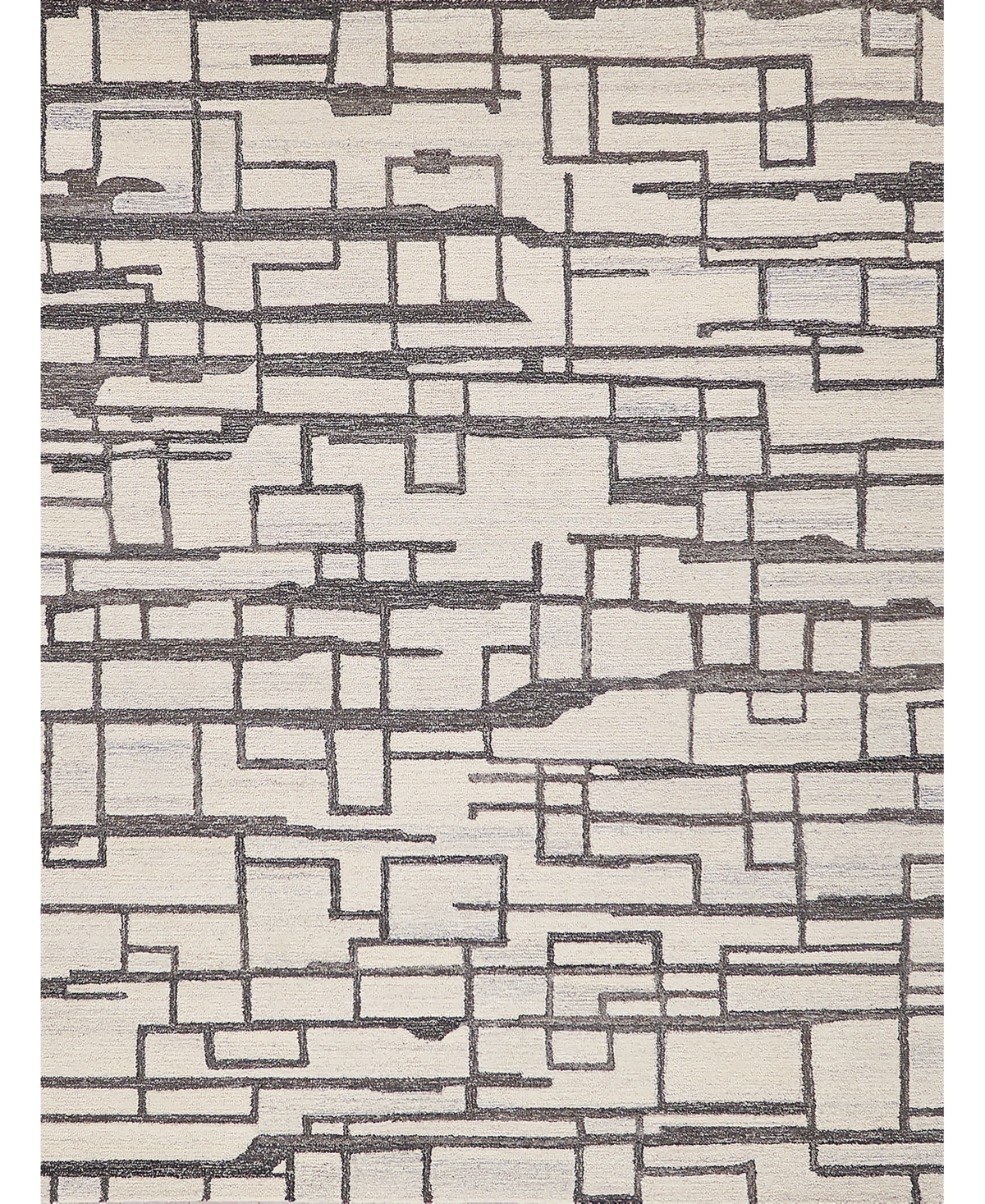 Exquisite Rugs Naturals 6781 6'x9' Area Rug In Charcoal