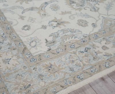 Exquisite Rugs Marietta Oushak 6878 Rug Collection In Ivory,mist