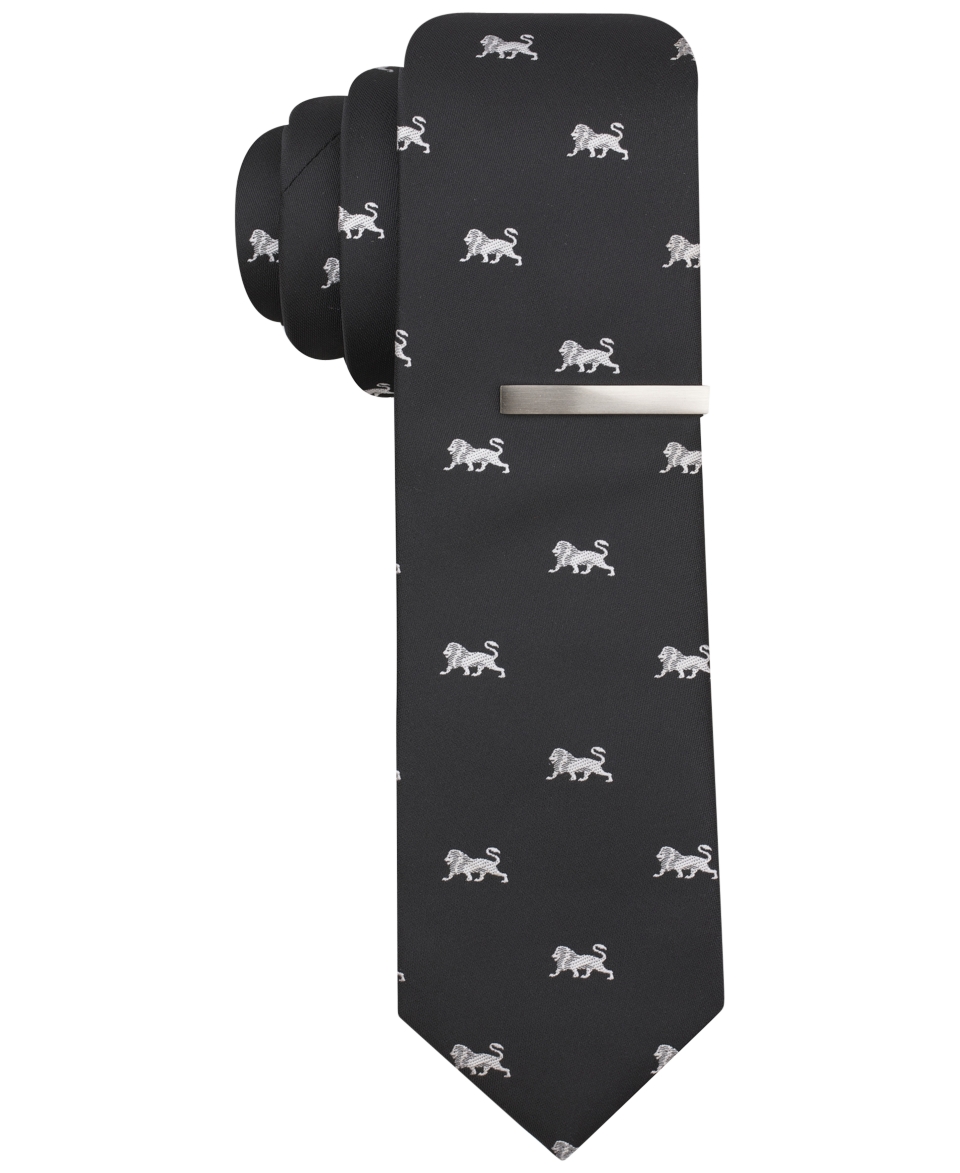 Alfani Alsey Lion Skinny Tie, Only at   Ties & Pocket Squares