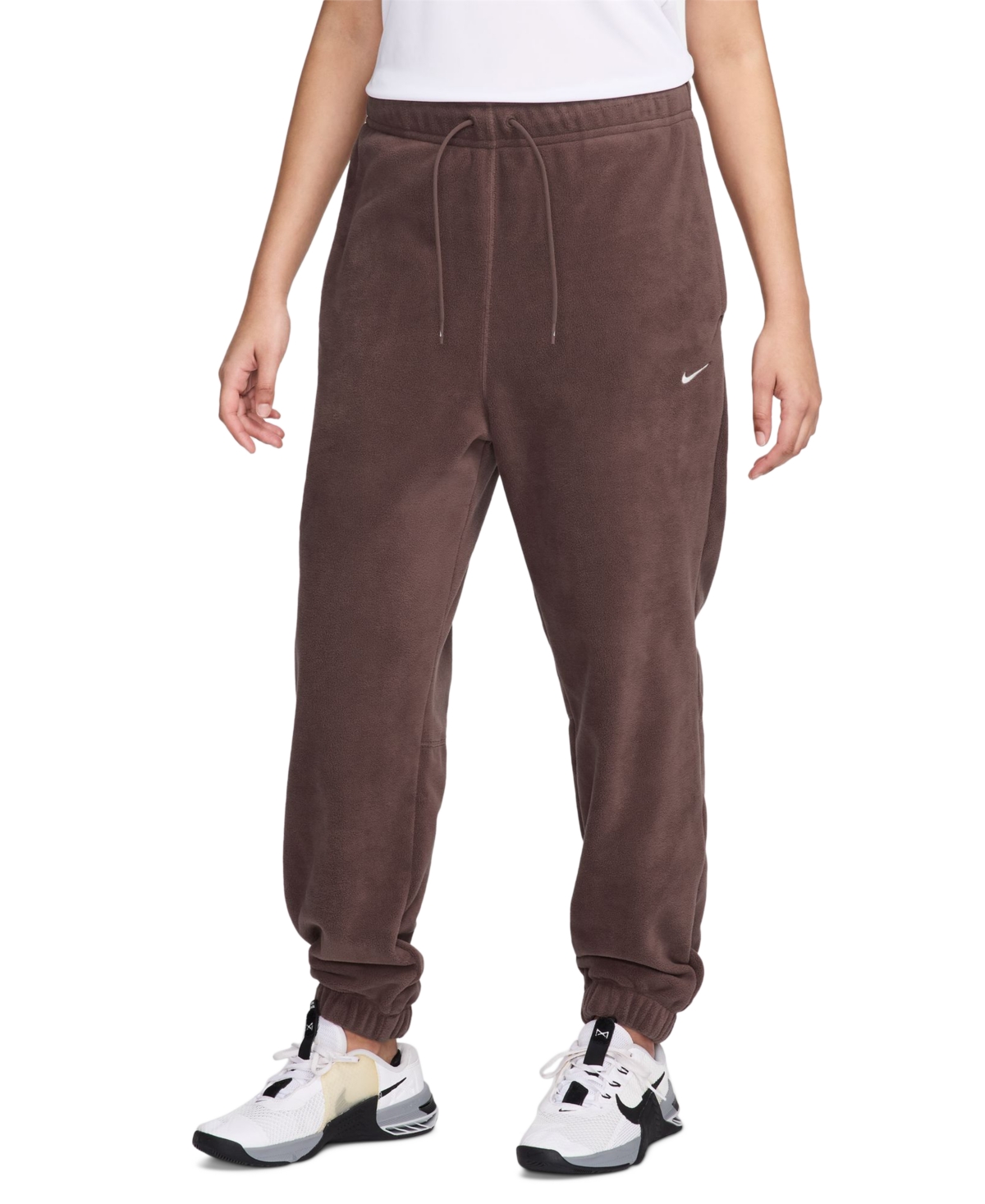 Nike Brown Sportswear Essential Collection Lounge Pants In Rdsepa,pal